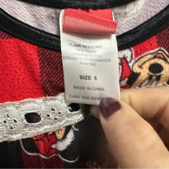 Girls Christmas Nightgown size 8 - Picture 10 of 13